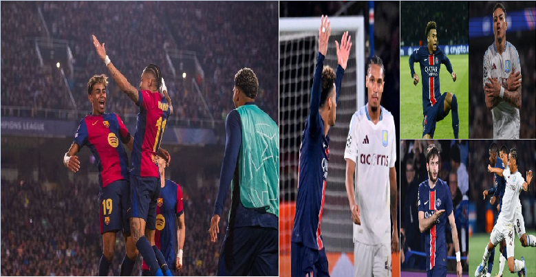 ОДЛИЧЕН ФУДБАЛ ВЕЧЕРВА ВО 1/4 НА ЛШ Барселона ја наполни мрежата на Дортмунд, солидна победа и на ПСЖ против Астон Вила