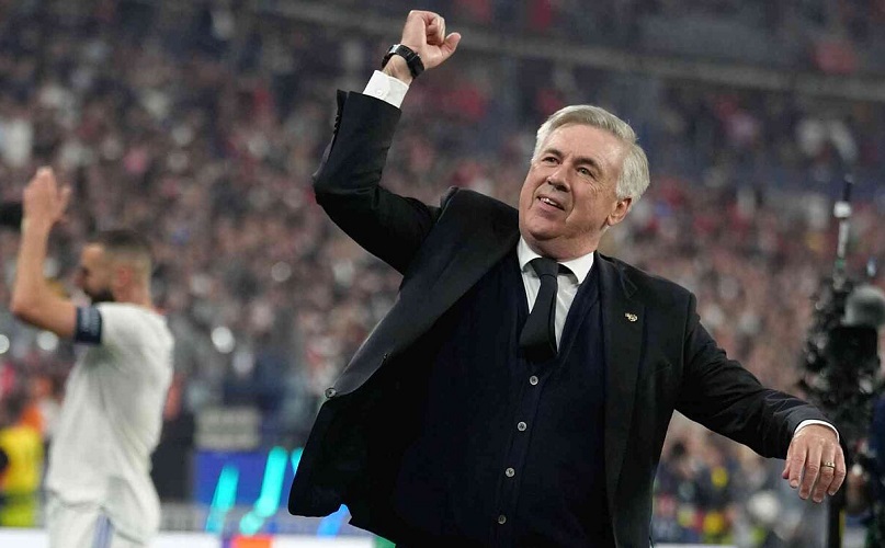 САМО ЧУДО МОЖЕ ДА ГО СПАСИ АНЧЕЛОТИ ДА НЕ БИДЕ ИЗБРКАН ОД РЕАЛ Перез бара Реал да ја осви Лигата на шампионите или Ла Лига што во моментов е невозможна мисија