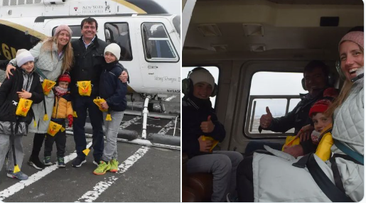 ЗАГИНА ДИРЕКТОРОТ НА СИМЕНС СО СЕМЕЈСТВОТО Последната фотка пред фаталниот лет од хелидромот на Волстрит