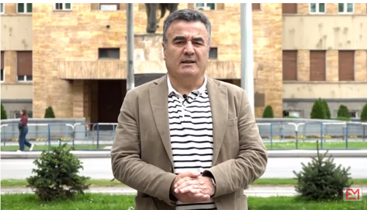 БАЧЕВ ГО ЧЕСТИТА 1 МАЈ Тажно е со работниците, 30 години бандитите од власта стануваат најголеми капиталисти а работниците остануваат на улица