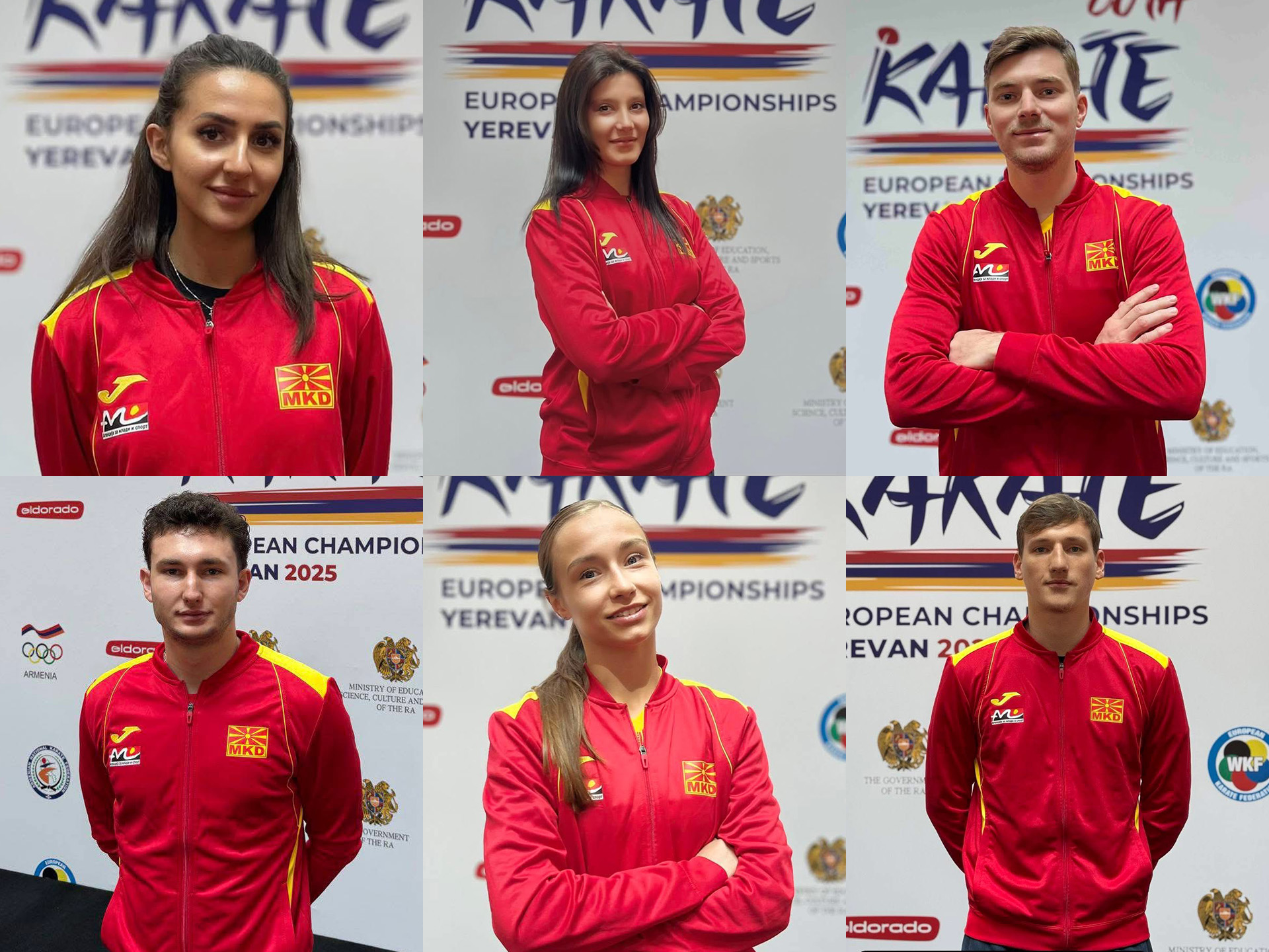 ЕВРОПСКО КАРАТЕ ПРВЕНСТВО ВО ЈЕРЕВАН Учество на шест каратисти на „Макпетрол”