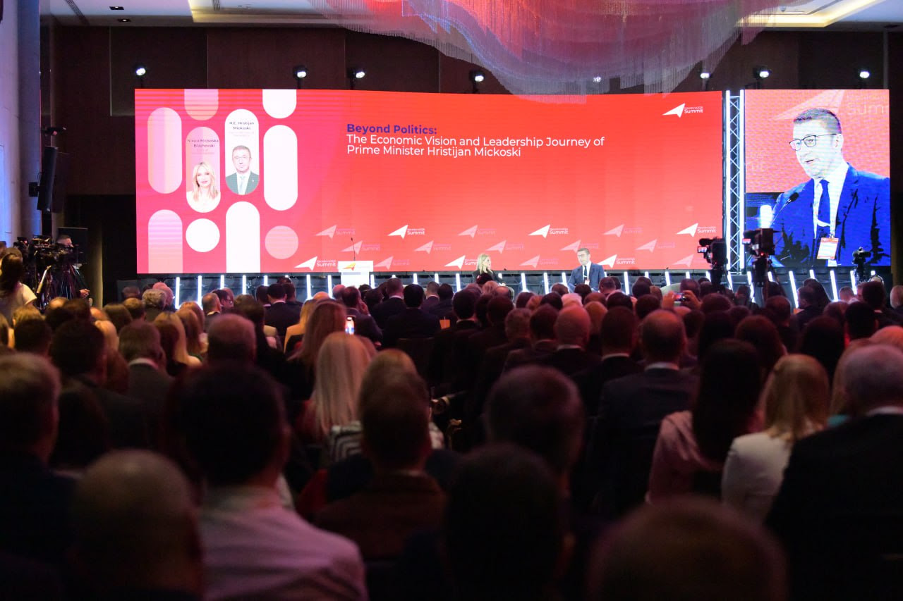 МИЦКОСКИ НА САМИТОТ МАКЕДОНИЈА 2025 Од минус 200 милиони до економски раст МИЦКОСКИ НА САМИТОТ МАКЕДОНИЈА 2025 Од минус 200 милиони до економски раст