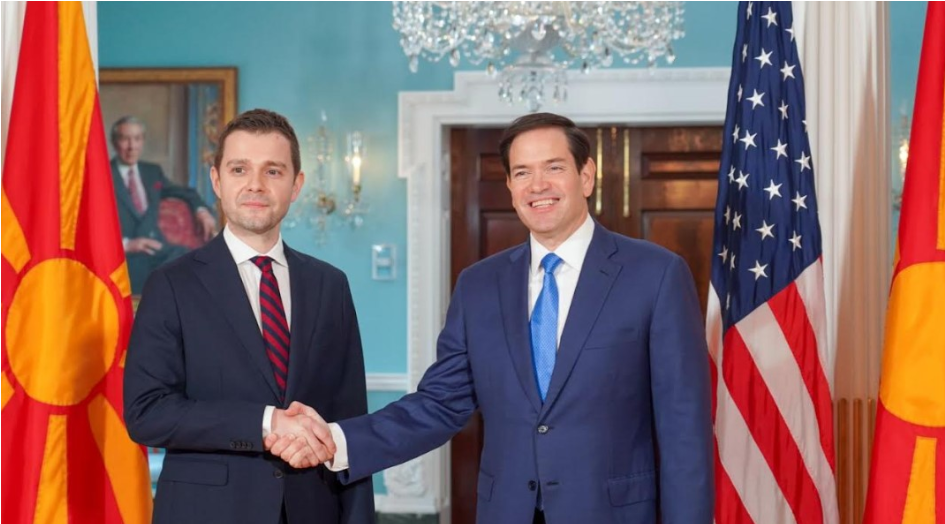 СОСТАНОК МУЦУНСКИ-РУБИО Фокус на трговија, безбедност и реформски процеси СОСТАНОК МУЦУНСКИ-РУБИО Фокус на трговија, безбедност и реформски процеси