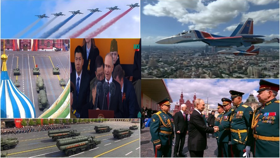 (ВИДЕО) ГОЛЕМАТА ПАРАДА НА ПОБЕДАТА Симбол на руската воена моќ (ВИДЕО) ГОЛЕМАТА ПАРАДА НА ПОБЕДАТА Симбол на руската воена моќ