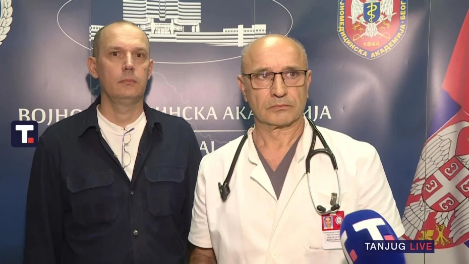 ВУЧИЌ СТАБИЛЕН ПО ЗДРАВСТВЕНИTE ПРОБЛЕМИ ВО САД Доктор Динкиќ открива детали за болката во градите ВУЧИЌ СТАБИЛЕН ПО ЗДРАВСТВЕНИTE ПРОБЛЕМИ ВО САД Доктор Динкиќ открива детали за болката во градите