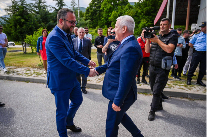 ПУШТЕН ONE STOP СИСТЕМОТ Нов систем на граничниот премин Јажинце меѓу Македонија и Косово