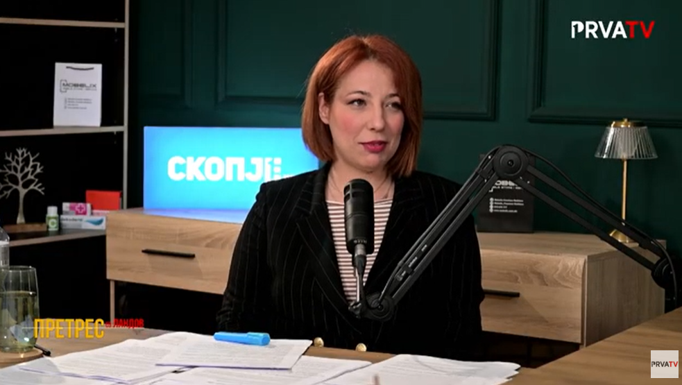 АНА ЧУПЕСКА НАЈАВУВА СОРАБОТКА СДСМ-ДУИ  Али Ахмети е искусен политичар и ги застапува интересите на луѓето