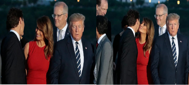 ПОЛИТИКА ИЛИ СТРАСТ – Што се крие зад бакнежот на Меланија и Трудо, бакнеж кој го налути Трамп