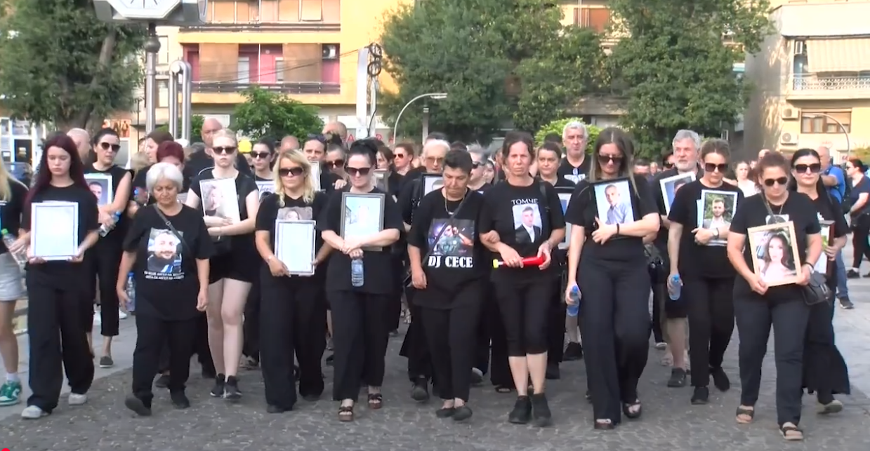 ДВАНАЕСЕТТИ МАРШ ЗА АНГЕЛИТЕ ВО КОЧАНИ Семејствата сè уште чекаат правда