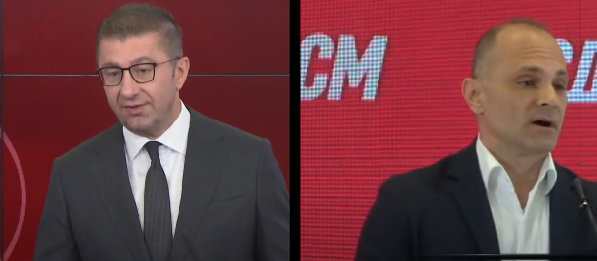 БЕЗ ДОГОВОР ЗА ЛИДЕРСКА СРЕДБА Мицкоски му одговори на Филипче