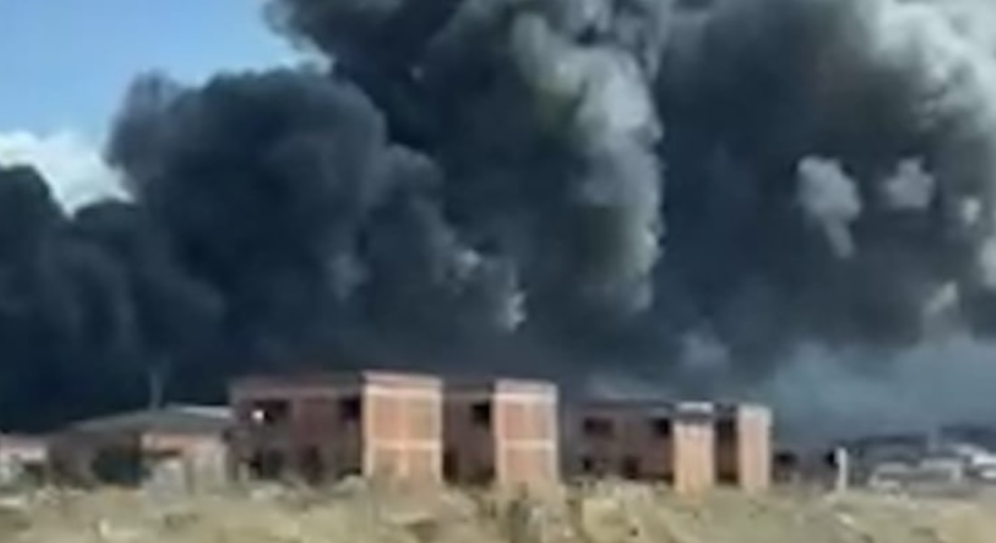 ПРИВЕДЕН СОПСТВЕНИКОТ НА ОТПАДОТ ВО ВИЗБЕГОВО – пожар со сериозен ризик по околината