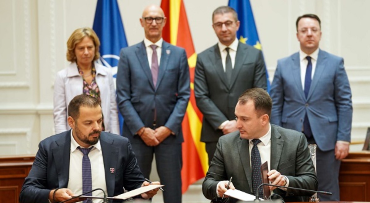 МАКЕДОНСКИ ТЕЛЕКОМ И ВЛАДАТА ПОТПИШАА МЕМОРАНДУМ, целта е унапредување на дигиталната трансформација и економскиот развој