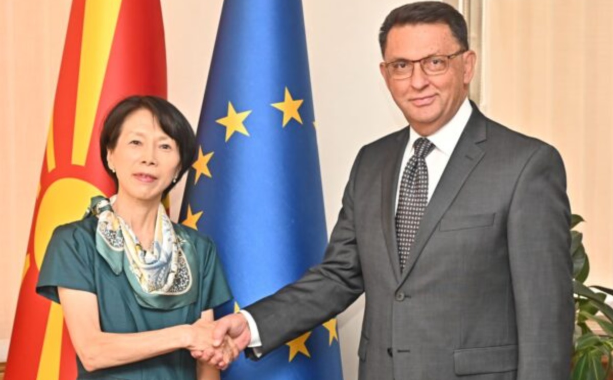 СРЕДБА НА СЛАВЕСКИ И АМБАСАДОРКАТА НА ЈАПОНИЈА КАВАХАРА СЕЦУКО – Потенцијал за продлабочување на економската соработка