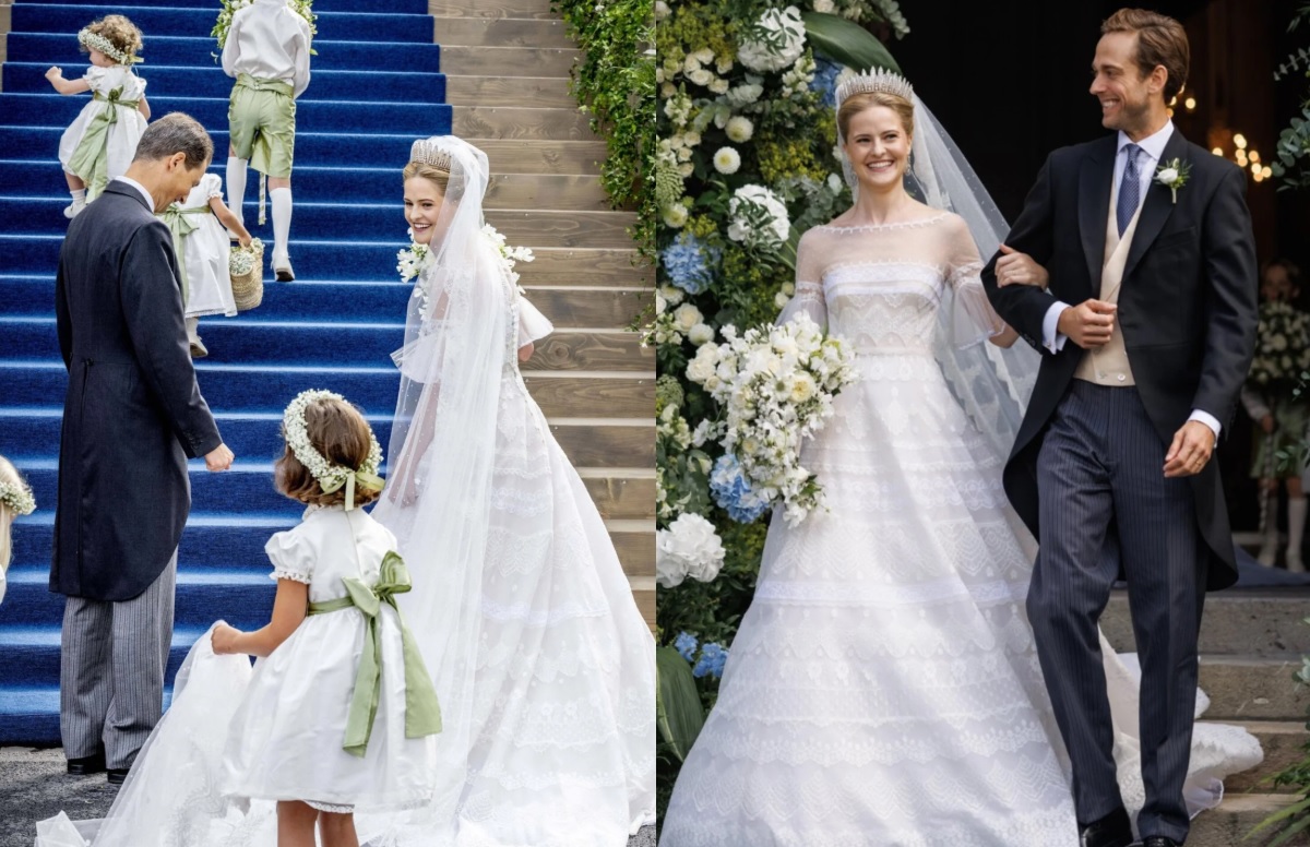 ГЛАМУРОЗНА СВАДБА ВО ЛИХТЕНШТАЈН – Принцезата Марија Каролина се омажи за банкарот Леополд Мадуро Волмер