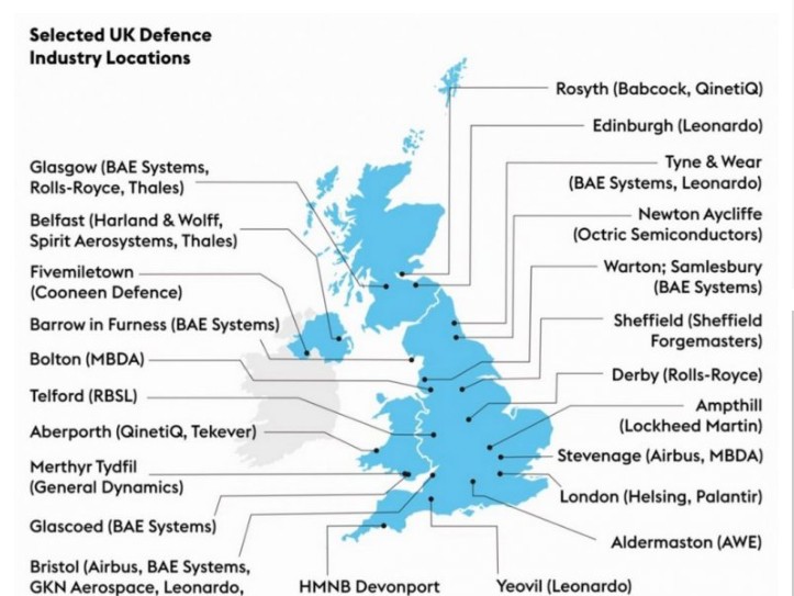 ЛОНДОН ВО АЛАРМ, РУСИЈА СПРЕМА НАПАД НА БРИТАНИЈА – Објавена мапа со 23 цели во Британија