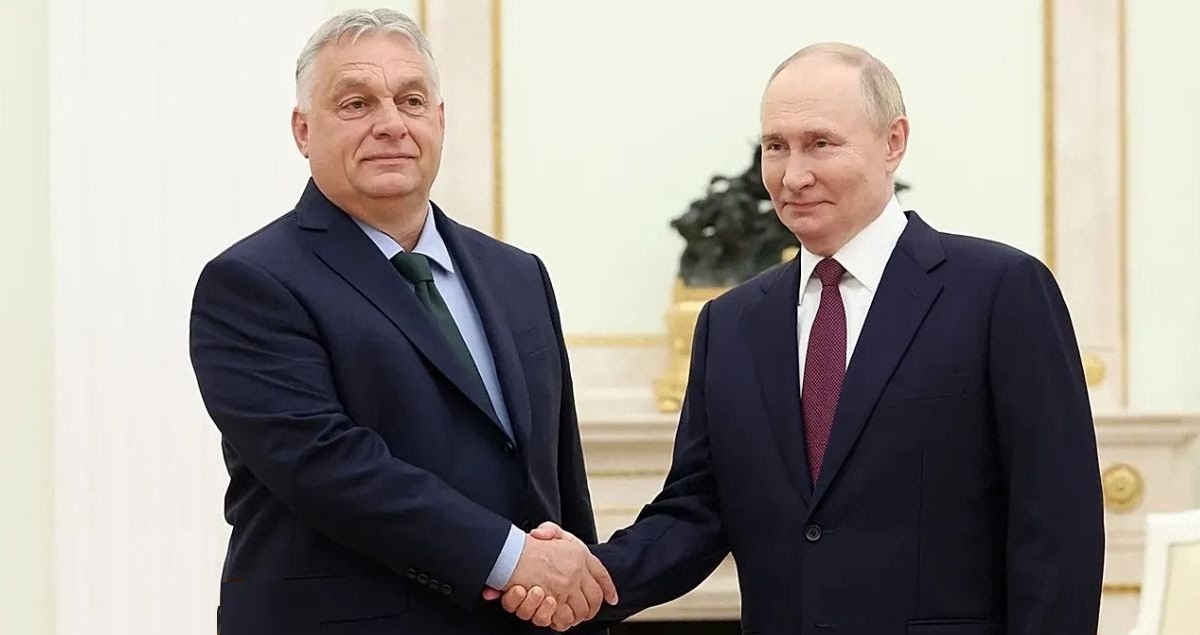 ЗАВРШИ СРЕДБАТА ПОМЕЃУ ВЛАДИМИР ПУТИН И ВИКТОР ОРБАН Односите помеѓу двете земји стабилни