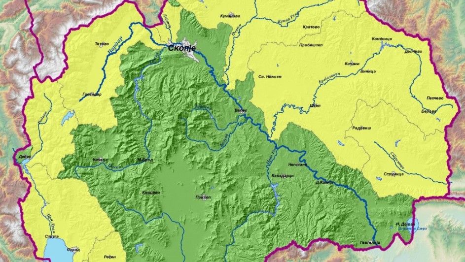 ЖОЛТО ПРЕДУПРЕДУВ АЊЕ ОД УХМР Ризик од поплави во повеќе региони