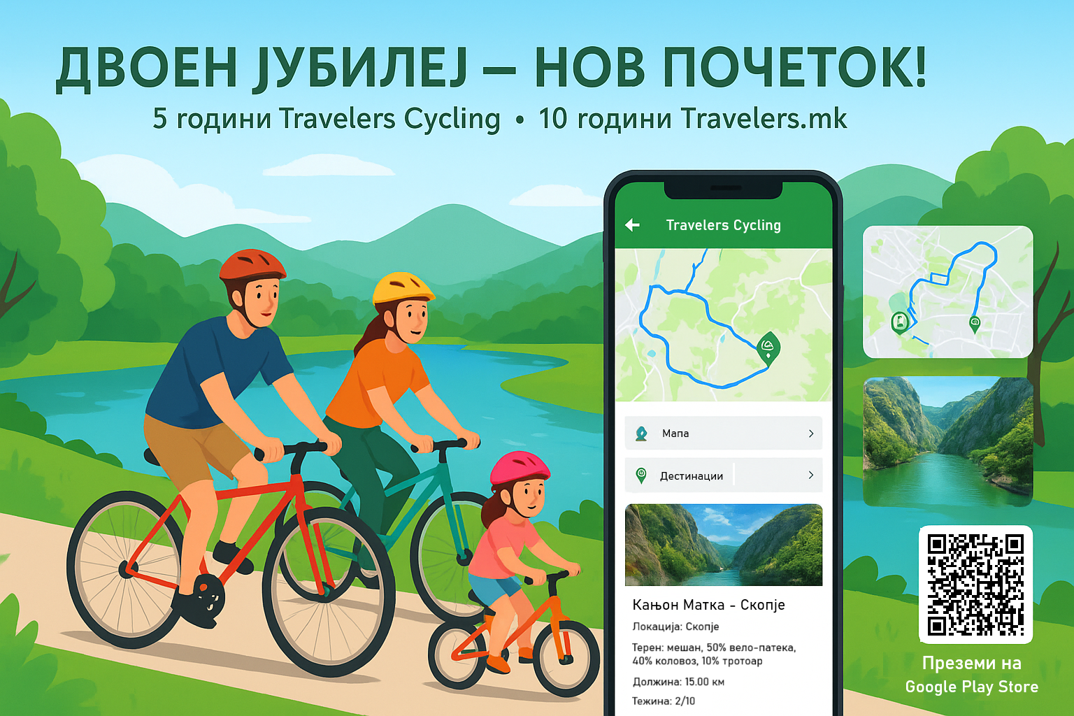 ПРВА МОБИЛНА АПЛИКАЦИЈА ЗА ВЕЛОСИПЕДИЗАМ ВО МАКЕДОНИЈА – Travelers Cycling Macedonia