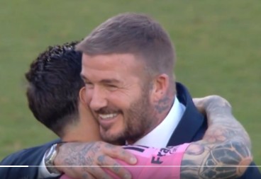 ЛЕГЕНДИ НА ТЕРЕНОТ И НАДВОР ОД НЕГО Меси и Бекам испишуваат историја во Интер Мајами ЛЕГЕНДИ НА ТЕРЕНОТ И НАДВОР ОД НЕГО Меси и Бекам испишуваат историја во Интер Мајами