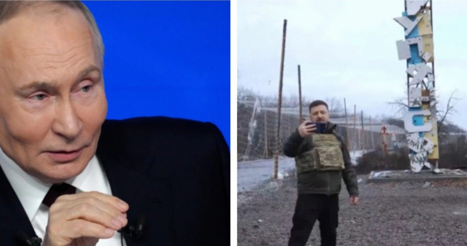 ПУТИН СЕ ПОДСМЕВА СО ЗЕЛЕНСКИ – Не стој на прагот влези во куќата