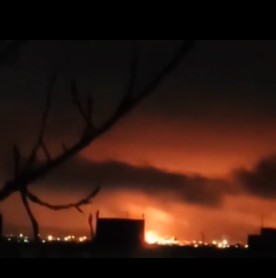 ОГНЕНА НОЌ ВО РУСИЈА Украински дронови удираат, рафинерија во пламен