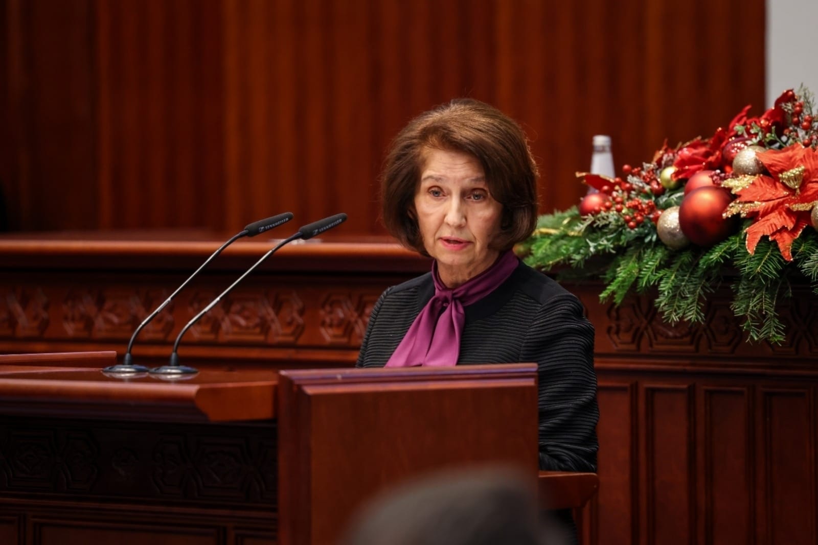 ГОДИШНО ОБРАЌАЊЕ НА СИЉАНОВСКА – Евроинтеграции, Кочани и судски реформи во фокус