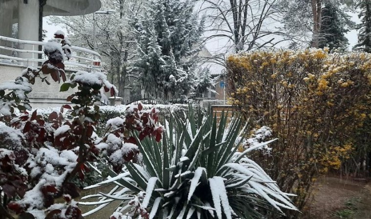 БЕРОВО ЗАМРЗНА Утрински минус 5 степени БЕРОВО ЗАМРЗНА Утрински минус 5 степени