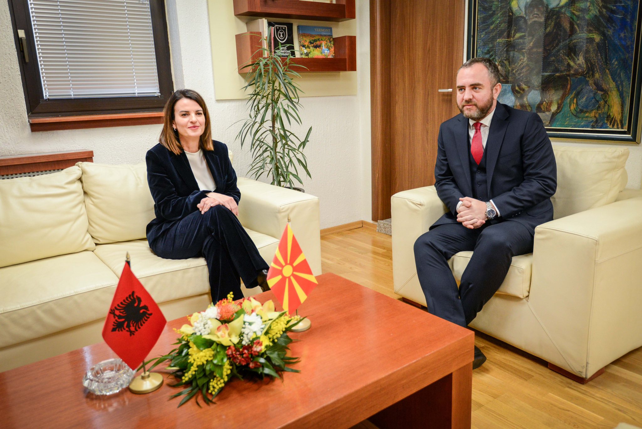 ПОЛИЦИСКА СОРАБОТКА МЕЃУ СКОПЈЕ И ТИРАНА – One Stop систем и 24/7 граничен премин на Џепиште – Требиште