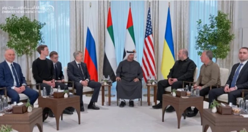 ПРЕГОВОРИТЕ ВО АБУ ДАБИ ЗАВРШИЈА – Клучни точки за територијалното прашање и повлекувањето од Донбас ПРЕГОВОРИТЕ ВО АБУ ДАБИ ЗАВРШИЈА – Клучни точки за територијалното прашање и повлекувањето од Донбас