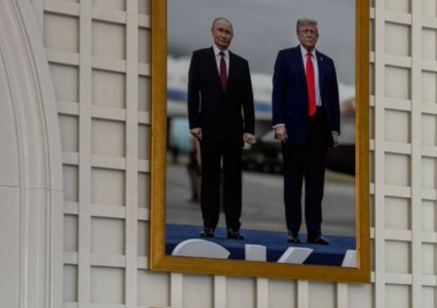 ШОК ВО БЕЛАТА КУЌА – Фотографија со Путин поставена на ѕид