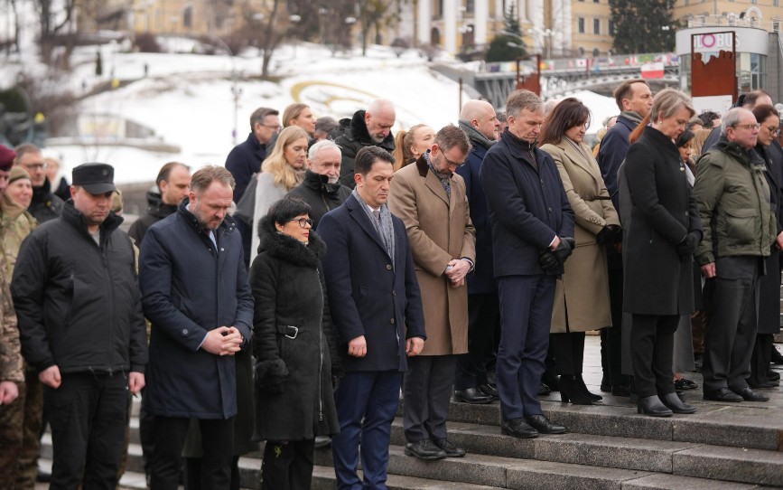 БЕКИМ САЛИ ВО ПОСЕТА НА УКРАИНА – Учество на комеморација за загинатите украински бранители БЕКИМ САЛИ ВО ПОСЕТА НА УКРАИНА – Учество на комеморација за загинатите украински бранители