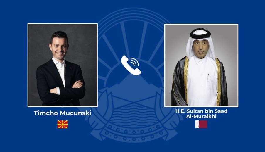 ПОДРШКА ЗА КАТАР – Муцунски го оцени нападот како повреда на меѓународното право ПОДРШКА ЗА КАТАР – Муцунски го оцени нападот како повреда на меѓународното право