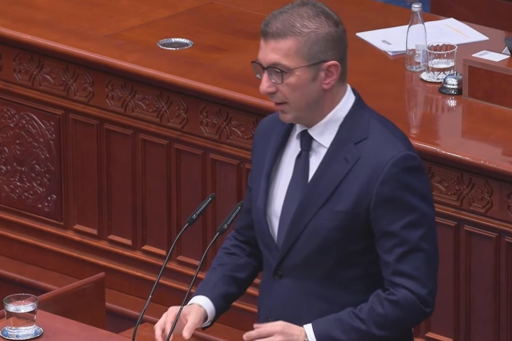 ПСИХОЛОШКАТА СОСТОЈБА ЗАГРИЖУВА – Мицкоски со остар напад врз раководството на СДСМ