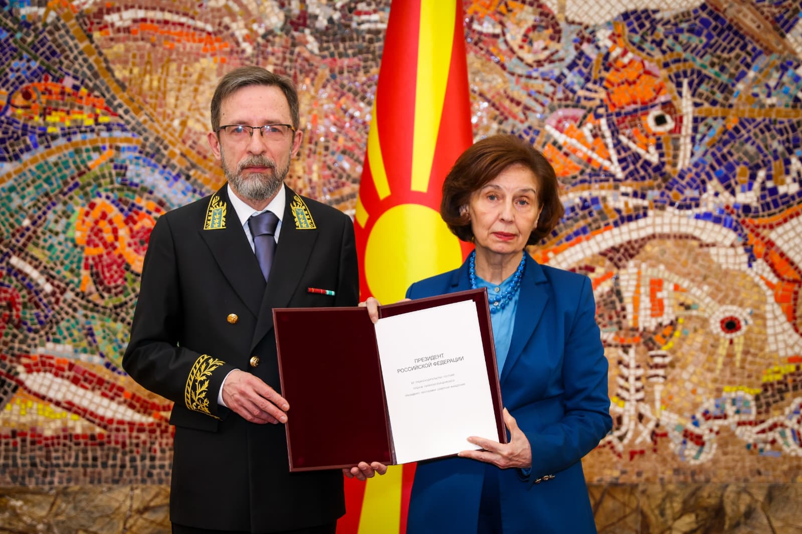 НОВИОТ РУСКИ АМБАСАДОР ПРИСТИГНА – Сиљановска очекува професионално однесување