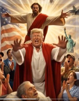 ШОКАНТНО ВИДЕО – Исус Христос „му пресуди“ на Доналд Трамп