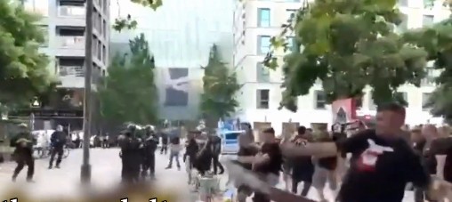(ВИДЕО) ТЕПАЧКА ПРЕД ФИНАЛЕТО Полицијата интервенираше