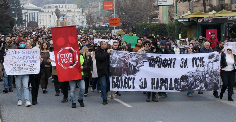 НОВА ЕКОЛОШКА БУРА ВО СКОПЈЕ Демонстрантите со сериозни обвинувања за „УСЈЕ“