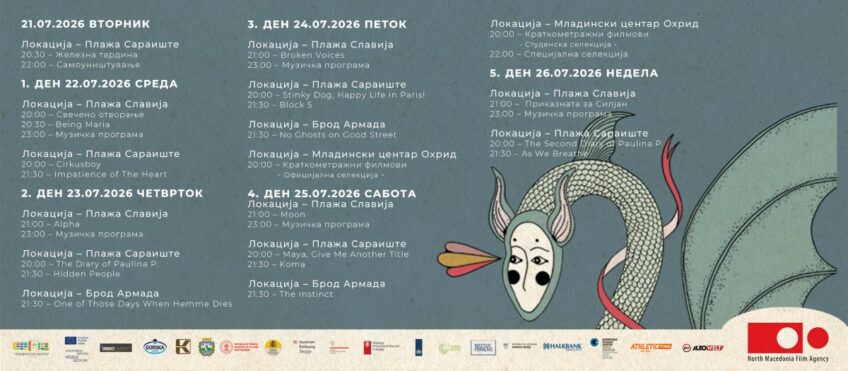 КИНО НА ПЛАЖА, НА БРОД И ПОД ОТВОРЕНО НЕБО Охрид се претвора во филмска сцена КИНО НА ПЛАЖА, НА БРОД И ПОД ОТВОРЕНО НЕБО Охрид се претвора во филмска сцена