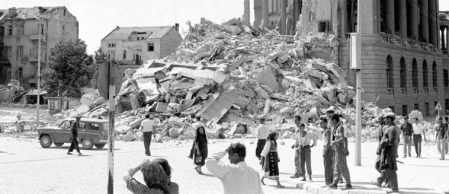 ЗАСЕКОГАШ ГО ПРОМЕНИ СКОПЈЕ – 63 години од катастрофалниот земјотрес ЗАСЕКОГАШ ГО ПРОМЕНИ СКОПЈЕ – 63 години од катастрофалниот земјотрес