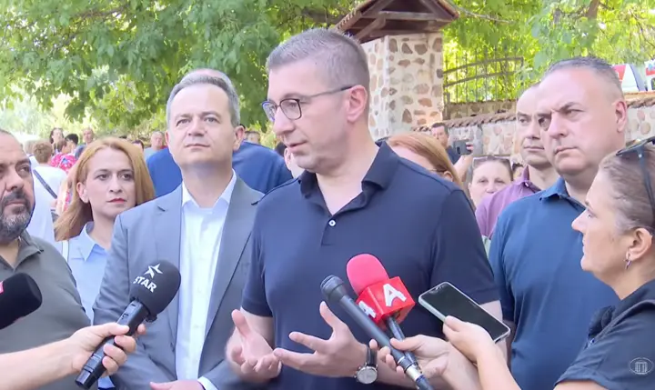 ОД МАРИХУАНА ЕКОНОМИЈА ДО ВЕШТАЧКА ИНТЕЛЕГЕНЦИЈА Мицкоски го спореди своето владеење со претходната власт