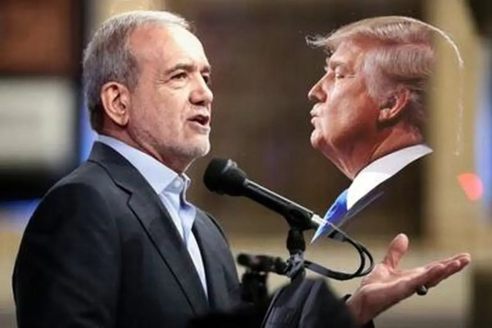 ПЕЗЕШКИЈАН МУ ПОРАЧА НА ТРАМП Целиот свет ја признава нашата победа, Иран бара крај на војната ПЕЗЕШКИЈАН МУ ПОРАЧА НА ТРАМП Целиот свет ја признава нашата победа, Иран бара крај на војната