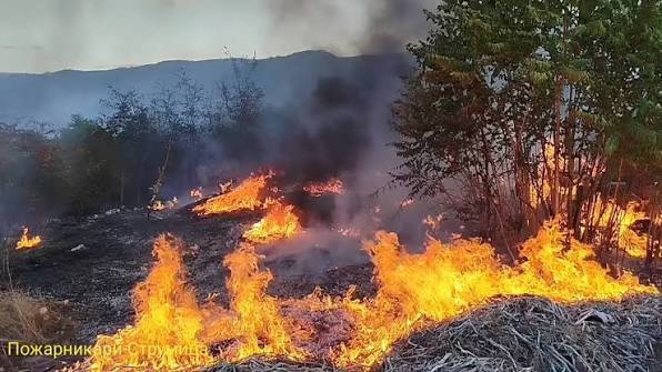 ПОЖАРОТ СТИГНА ДО КУЌИТЕ ВО КУКЛИШ Пожарникарите спречија катастрофа