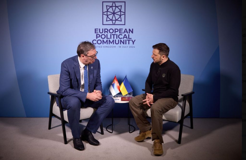 ЗЕЛЕНСКИ ПРВПАТ ВО СРБИЈА Голем дипломатски потег кон земјата на рускиот сојузник