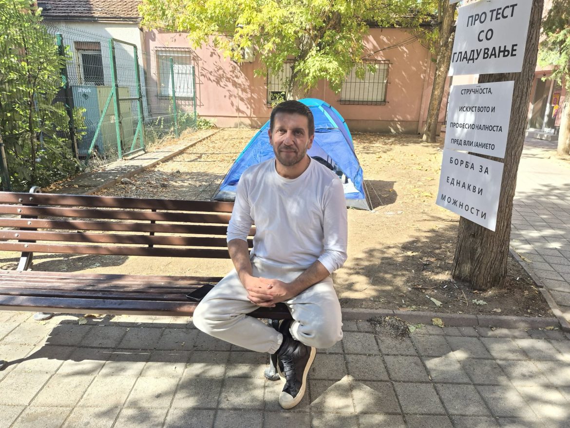 ПО ШЕСТ ДЕНА ШТРАЈК СО ГЛАД Василевски си замина, но битката не завршува ПО ШЕСТ ДЕНА ШТРАЈК СО ГЛАД Василевски си замина, но битката не завршува