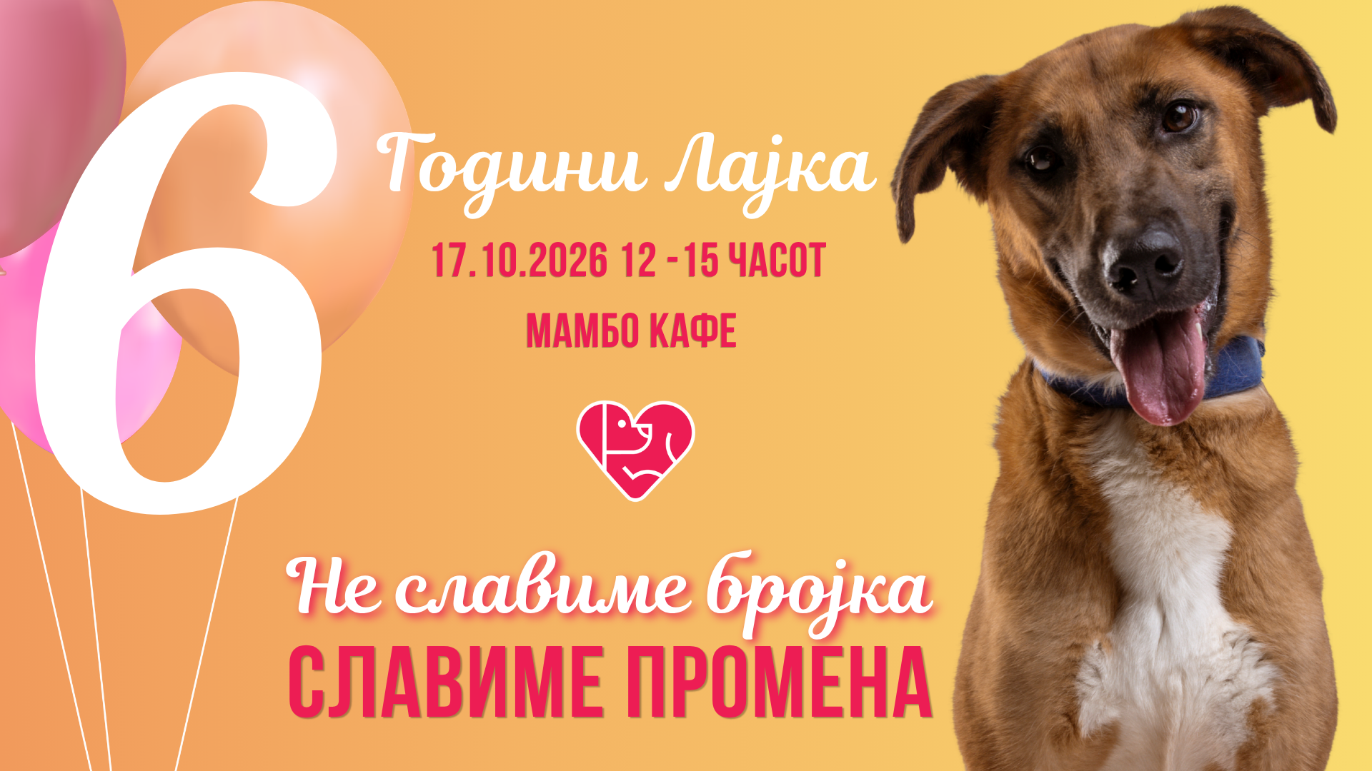6 ГОДИНИ ЛАЈКА Не славиме бројка, славиме промена 6 ГОДИНИ ЛАЈКА Не славиме бројка, славиме промена